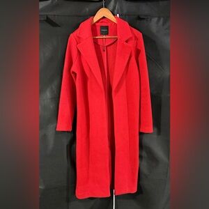 Dynamite | Red Ankle-Length Coat